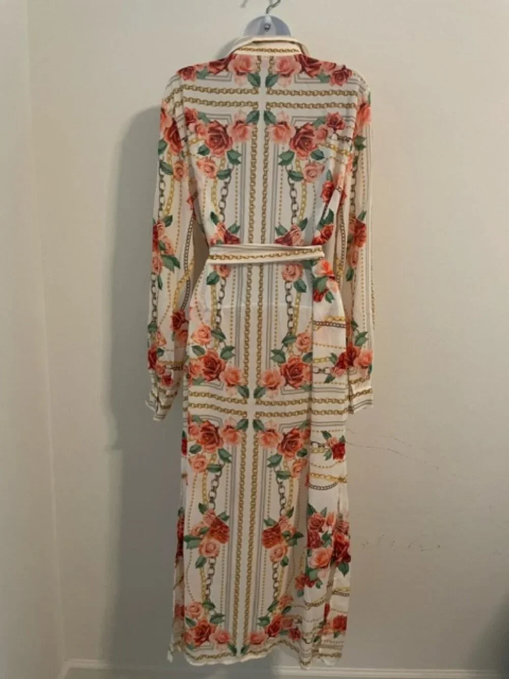Flying Tomato Maxi Dress Boho Floral Summer Romantic Folk Festival - L NEW - Picture 2 of 3